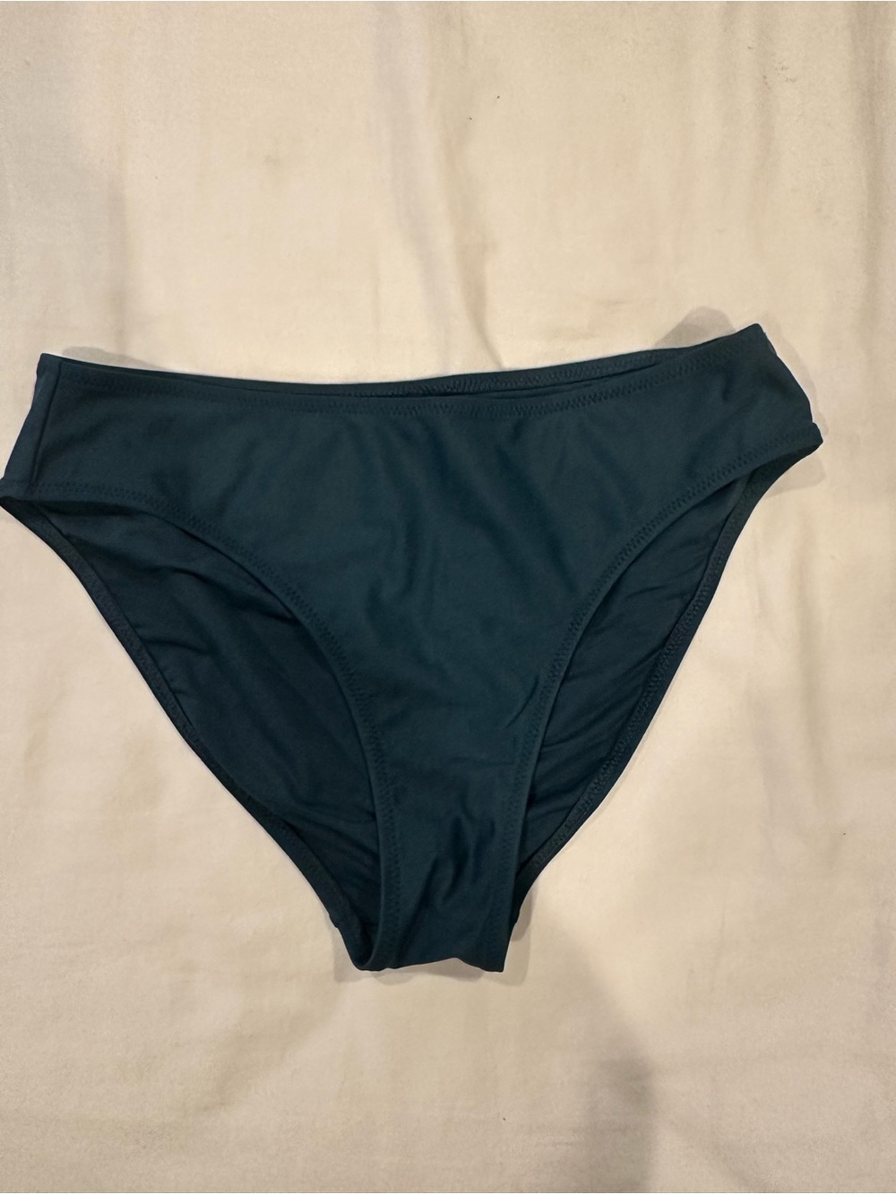 girlfriend collective Deep Teal Bikini Bottom